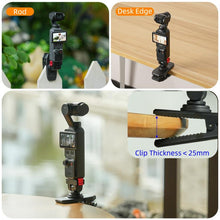 Load image into Gallery viewer, For DJI Osmo Pocket 4 / 3 Sunnylife Magnetic Quick-Release Adjustable Backpack Clip Action Camera Clamp Vertical-Horizontal Mount, For DJI Osmo Pocket 4 / 3 Vertical-Horizontal Mount