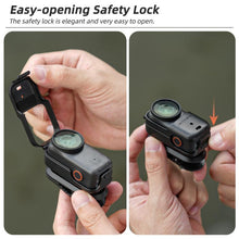 Load image into Gallery viewer, For DJI Osmo Nano Sunnylife Backpack Clip Action Camera Clamp 360 Rotation Vertical-Horizontal Mount 90 Tilt Upgraded Backpack Clip