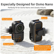 Load image into Gallery viewer, For DJI Osmo Nano Sunnylife Car Sun Visor Mount Action Camera Holder 360 Rotating 90 Tilt Sun Visor Holder, MJ165 Car Sun Visor Mount