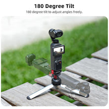 Load image into Gallery viewer, For DJI Osmo Pocket 4 / 3 Sunnylife Quick Release Adapter Mount 1/4 inch Interface 180 Degree Tilt Selfie Stick Adapter Stand, AD159 For DJI Osmo Pocket 4 / 3