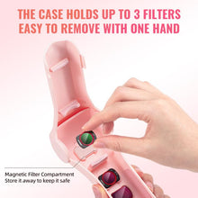 Load image into Gallery viewer, For DJI Osmo Pocket 4 STARTRC Storage Box Protective Case Flip Cover, For DJI Osmo Pocket 4 Pink