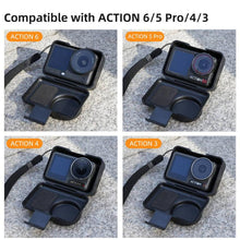Load image into Gallery viewer, Sunnylife Portable Protective Cover Shock-proof Dust-proof Storage Box with Lanyard for DJI Osmo Action 6 / 5 Pro / 4 / 3, For DJI Osmo Action 6 / 5 Pro / 4 / 3