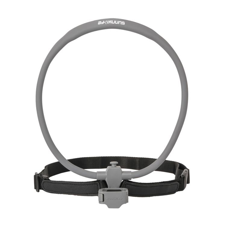 For DJI Osmo Pocket 4 / 3 Sunnylife Adjustable POV Neck Mount Hand Free Video Vlog Neck Selfie Holder with Body Strap