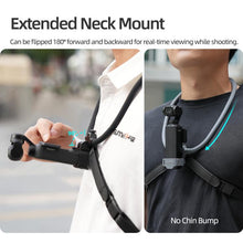 Load image into Gallery viewer, For DJI Osmo Pocket 4 / 3 Sunnylife Adjustable POV Neck Mount Hand Free Video Vlog Neck Selfie Holder with Body Strap