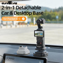 Load image into Gallery viewer, For DJI Osmo Pocket 4 / 3 Sunnylife Detachable Car &amp; Desktop Base Stand Base Desktop Stabilizer Supporting Holder, OP4-DZ157