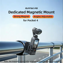 Load image into Gallery viewer, For DJI Osmo Pocket 4 / 3 Sunnylife Multifunctional Magnetic Mount Tabletop Base Bracket Angles Adjustable Stand, OP4-ZJ152