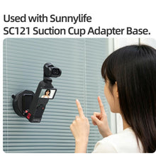 Load image into Gallery viewer, For DJI Osmo Pocket 4 / 3 Sunnylife Quick-Release Magnetic Mount Tabletop Base Plastic Bracket Angles Adjustable Stand, OP4-ZJ153