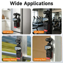 Load image into Gallery viewer, For DJI Osmo Pocket 4 / 3 Sunnylife Metal Quick-Release Magnetic Mount Tabletop Base Bracket Angles Adjustable Stand, OP4-ZJ154