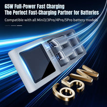 Load image into Gallery viewer, For DJI Mini 5 Pro / Mini 4 / Mini 3 Charging Butler Tri-Battery Charger Hub with Display Screen, For DJI Mini 5 Pro