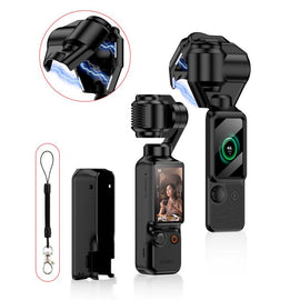 For DJI OSMO Pocket 4 GKK Gimbal Cover Camera Protector Screen Body Magnetic Full Cover, For DJI OSMO Pocket 4