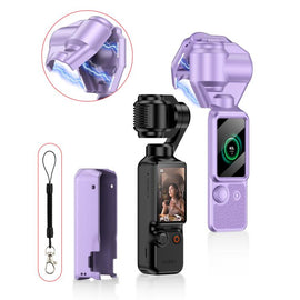 For DJI OSMO Pocket 4 GKK Gimbal Cover Camera Protector Screen Body Magnetic Full Cover, For DJI OSMO Pocket 4