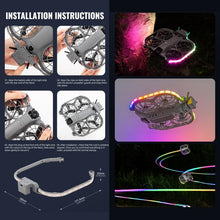 Load image into Gallery viewer, For DJI Neo 2 STARTRC Colorful LED Light Strip Night Flying Warning Light Strip