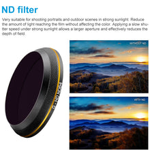 Load image into Gallery viewer, PGYTECH X4S-HD ND64 Gold-edge Lens Filter for DJI Inspire 2 / X4S Gimbal Camera Drone Accessories, ND64