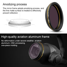 Load image into Gallery viewer, PGYTECH X4S-MRC CPL Gold-edge Lens Filter for DJI Inspire 2 / X4S Gimbal Camera Drone Accessories, CPL