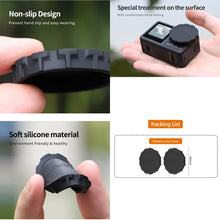 Load image into Gallery viewer, For DJI Osmo Action 3 / 4 Sunnylife 2pcs Scratch-resistant Camera Lens Cap Cover, For DJI Osmo Action 5 Pro / 4 / 3