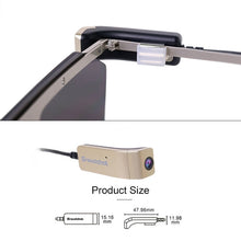 Load image into Gallery viewer, Groudchat JP1DV1 1080P HD Smart Camera Mobile Phone USB Live Camera for Glasses Legs, Built-in Sound-absorbing and Noise-reducing Microphone