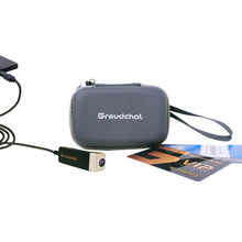 Load image into Gallery viewer, Groudchat JP1DV1 1080P HD Smart Camera Mobile Phone USB Live Camera for Glasses Legs, Built-in Sound-absorbing and Noise-reducing Microphone