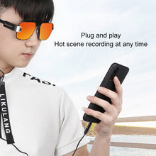 Load image into Gallery viewer, Groudchat JP1DV1 1080P HD Smart Camera Mobile Phone USB Live Camera for Glasses Legs, Built-in Sound-absorbing and Noise-reducing Microphone