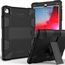 Load image into Gallery viewer, Shockproof Two-color silicone Protection Shell for iPad 9.7(2018) &amp; 9.7(2017) &amp; Air 2, with Holder