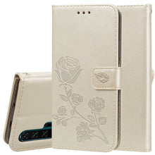 Load image into Gallery viewer, Rose Embossed Horizontal Flip PU Leather Case with Holder &amp; Card Slots &amp; Wallet, for Huawei Honor 20, for Huawei Honor 20 Pro, for Xiaomi Redmi K20 / K20 Pro, for Xiaomi Redmi 7A