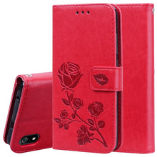 Load image into Gallery viewer, Rose Embossed Horizontal Flip PU Leather Case with Holder &amp; Card Slots &amp; Wallet, for Huawei Honor 20, for Huawei Honor 20 Pro, for Xiaomi Redmi K20 / K20 Pro, for Xiaomi Redmi 7A