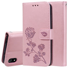 Load image into Gallery viewer, Rose Embossed Horizontal Flip PU Leather Case with Holder &amp; Card Slots &amp; Wallet, for Huawei Honor 20, for Huawei Honor 20 Pro, for Xiaomi Redmi K20 / K20 Pro, for Xiaomi Redmi 7A