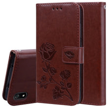 Load image into Gallery viewer, Rose Embossed Horizontal Flip PU Leather Case with Holder &amp; Card Slots &amp; Wallet, for Huawei Honor 20, for Huawei Honor 20 Pro, for Xiaomi Redmi K20 / K20 Pro, for Xiaomi Redmi 7A