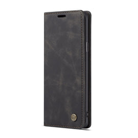 CaseMe-013 Multifunctional Retro Frosted Horizontal Flip Leather Case with Card Slot & Holder & Wallet