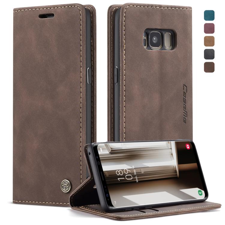 CaseMe-013 Multifunctional Retro Frosted Horizontal Flip Leather Case with Card Slot & Holder & Wallet