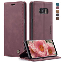 Load image into Gallery viewer, CaseMe-013 Multifunctional Retro Frosted Horizontal Flip Leather Case with Card Slot &amp; Holder &amp; Wallet