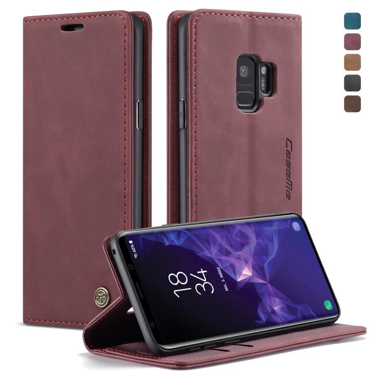 CaseMe-013 Multifunctional Retro Frosted Horizontal Flip Leather Case with Card Slot & Holder & Wallet