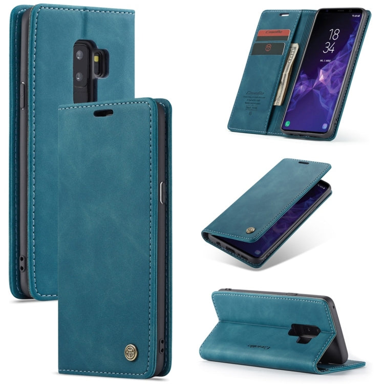 CaseMe-013 Multifunctional Retro Frosted Horizontal Flip Leather Case with Card Slot & Holder & Wallet