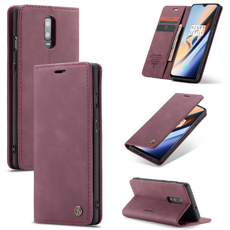 CaseMe-013 Detachable Multifunctional Horizontal Flip Leather Case with Card Slot & Holder & Zipper Wallet & Photo Frame