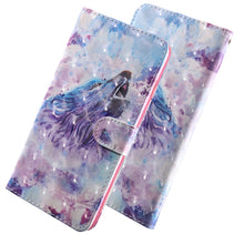 Load image into Gallery viewer, 3D Coloured Drawing Pattern Horizontal Flip Leather Case with Holder &amp; Card Slots &amp; Wallet &amp; Lanyard, For Google Pixel 3a, For Google Pixel 3a XL