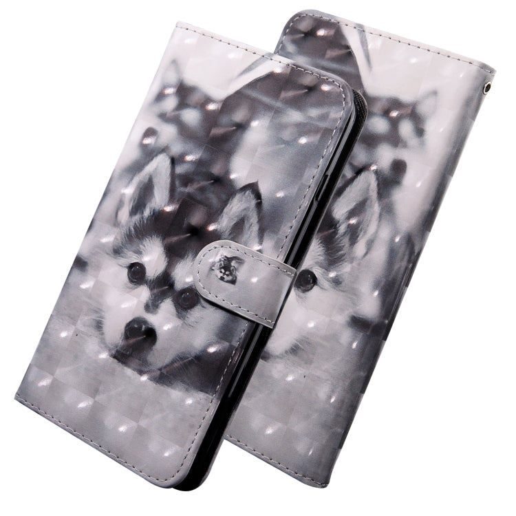 3D Painting Pattern Coloured Drawing Horizontal Flip TPU + PU Leather Case with Holder & Card Slots & Wallet, For iPhone XS Max, For iPhone X / XS, For iPhone XR