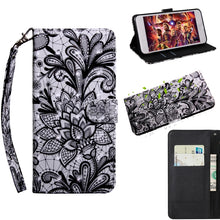 Load image into Gallery viewer, 3D Painting Pattern Coloured Drawing Horizontal Flip TPU + PU Leather Case with Holder &amp; Card Slots &amp; Wallet, For iPhone XS Max, For iPhone X / XS, For iPhone XR