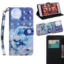 Load image into Gallery viewer, 3D Painting Pattern Coloured Drawing Horizontal Flip TPU + PU Leather Case with Holder &amp; Card Slots &amp; Wallet, For iPhone XS Max, For iPhone X / XS, For iPhone XR