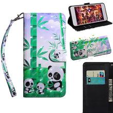 Load image into Gallery viewer, 3D Painting Pattern Coloured Drawing Horizontal Flip TPU + PU Leather Case with Holder &amp; Card Slots &amp; Wallet, For iPhone XS Max, For iPhone X / XS, For iPhone XR