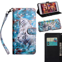Load image into Gallery viewer, 3D Painting Pattern Coloured Drawing Horizontal Flip TPU + PU Leather Case with Holder &amp; Card Slots &amp; Wallet, For iPhone XS Max, For iPhone X / XS, For iPhone XR