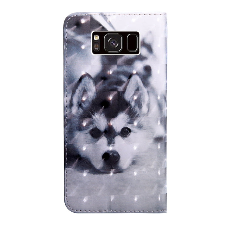3D Painting Pattern Coloured Drawing Horizontal Flip TPU + PU Leather Case with Holder & Card Slots & Wallet, For Samsung Galaxy S8+, For Samsung Galaxy S9, For Samsung Galaxy S9+