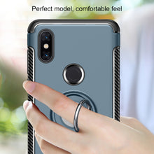 Load image into Gallery viewer, Magnetic 360 Degrees Rotation Ring Armor Phone Protective Case
