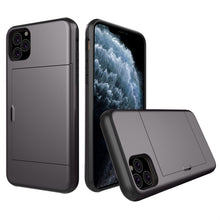 Load image into Gallery viewer, Shockproof Rugged Armor Protective Case with Card Slot, For iPhone 11 Pro