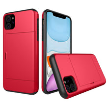 Load image into Gallery viewer, Shockproof Rugged Armor Protective Case with Card Slot, For iPhone 11 Pro Max, For iPhone 11, For Galaxy Note 10, For Galaxy Note 10 Pro, For iPhone 11 Pro
