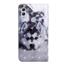 Load image into Gallery viewer, 3D Painting Pattern Coloured Drawing Horizontal Flip TPU + PU Leather Case with Holder &amp; Card Slots &amp; Wallet, For Huawei Honor 10 Lite, For Huawei  P30 Pro, For Galaxy J8 2018, For Galaxy S10