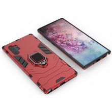 Load image into Gallery viewer, PC + TPU Shockproof Protective Case with Magnetic Ring Holder for Galaxy Note10 Pro