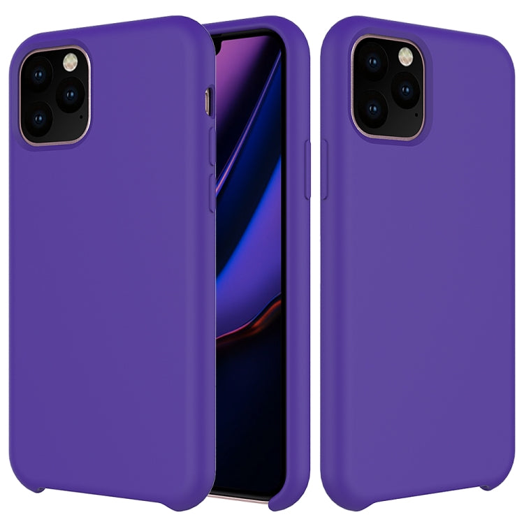 Solid Color Liquid Silicone Shockproof Case, For iPhone 11 Pro Max, For iPhone 11 Pro, For iPhone 11