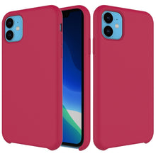 Load image into Gallery viewer, Solid Color Liquid Silicone Shockproof Case, For iPhone 11, For iPhone 11 Pro Max, For iPhone 11 Pro