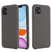 Load image into Gallery viewer, Solid Color Liquid Silicone Shockproof Case, For iPhone 11, For iPhone 11 Pro Max, For iPhone 11 Pro