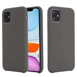 Solid Color Liquid Silicone Shockproof Case, For iPhone 11, For iPhone 11 Pro Max, For iPhone 11 Pro