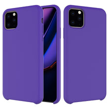 Load image into Gallery viewer, Solid Color Liquid Silicone Shockproof Case, For iPhone 11, For iPhone 11 Pro Max, For iPhone 11 Pro